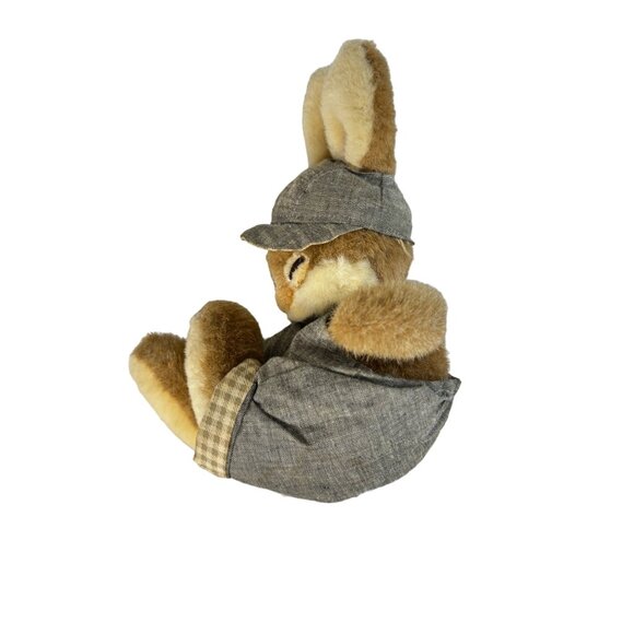 Creative Concepts Sleeping Bunny Rabbit Plush Animal Overalls Sleeping - Picture 3 of 6